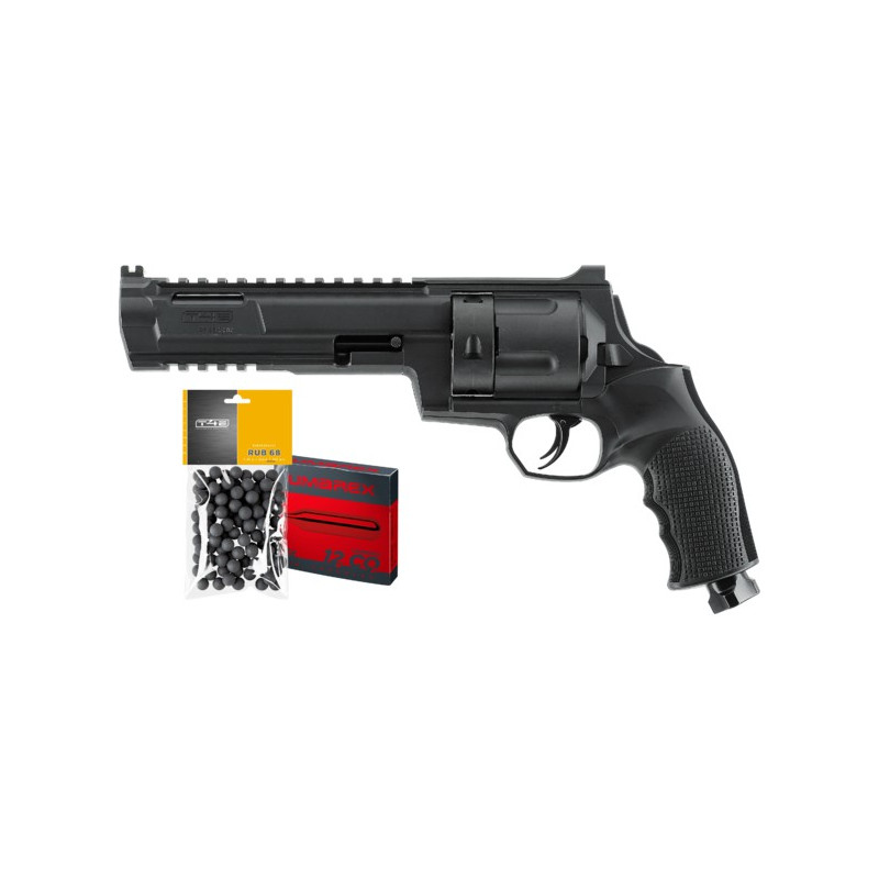 Pack pret a tirer t4e tr68 gen2 cal.68-16j (100 billes, 5 cart co2)