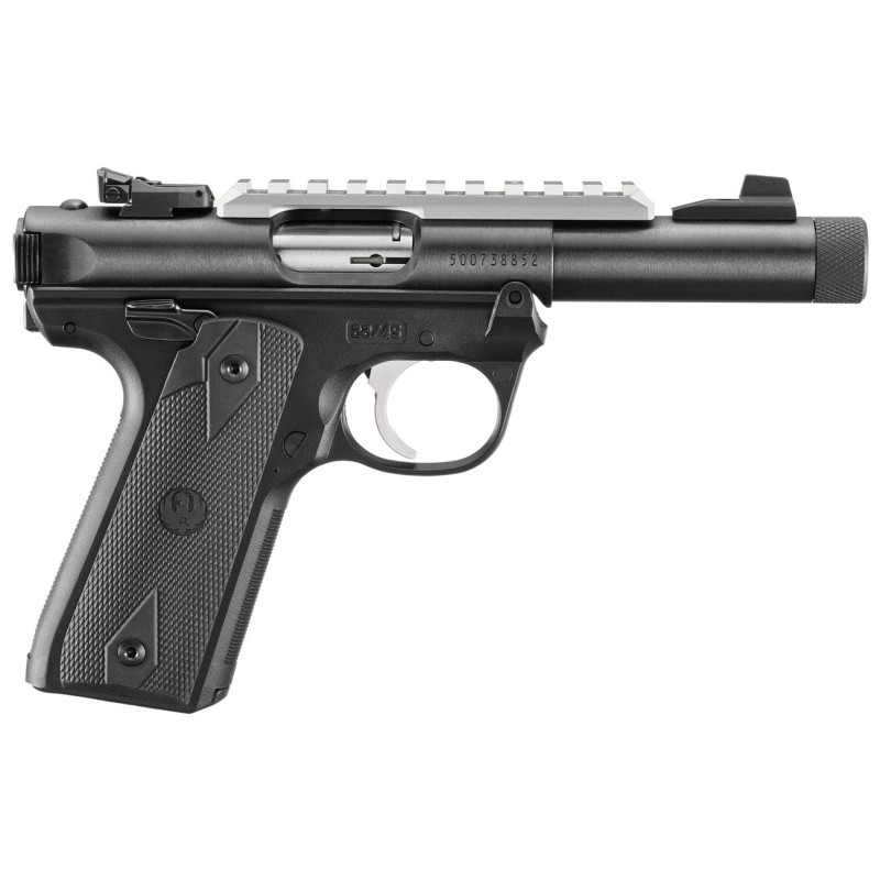 Pistolet Ruger Mark IV 22/45 Cal.22LR Canon de 4.4" fileté 1/2x28