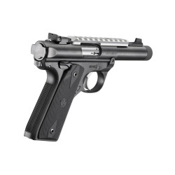 Pistolet Ruger Mark IV 22/45 Cal.22LR Canon de 4.4" fileté 1/2x28