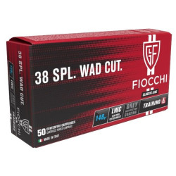 Munitions fiocchi 38wc