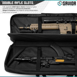 Housse savior urban warfare 36" double rifle case noir