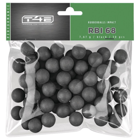 Bille caoutchouc acier cal 68x50
