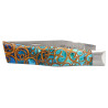 Couteau alpin lame 110mm manche cannelle