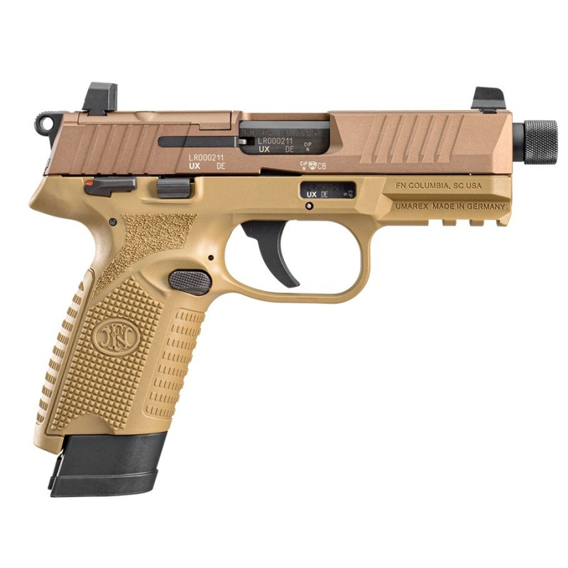 Pistolet FN Herstal 502 Tactical Cal.22 LR FDE