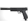 Pistolet sentinel c50 + extension de canon tachyon-s 19j