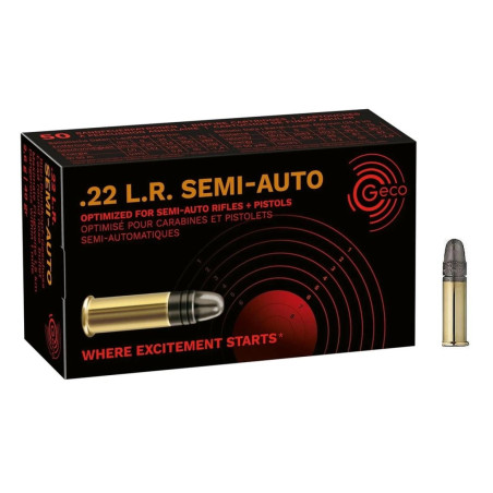 50 Munitions Geco Semi Auto Cal.22LR