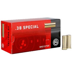 Cart. geco cal. .38 special wad cutter 146 gr bte