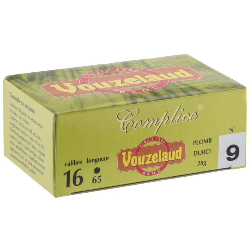 Cartouches vouzelaud - complice 65 - cal. 16/65 vo
