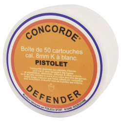 Cartouche à blanc concorde cal. 8 mm pa bte 50