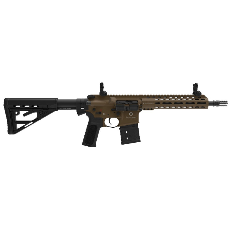 Carabine Schmeisser AR15 S4F Bronze Cal.223 Rem Canon de 10.5"