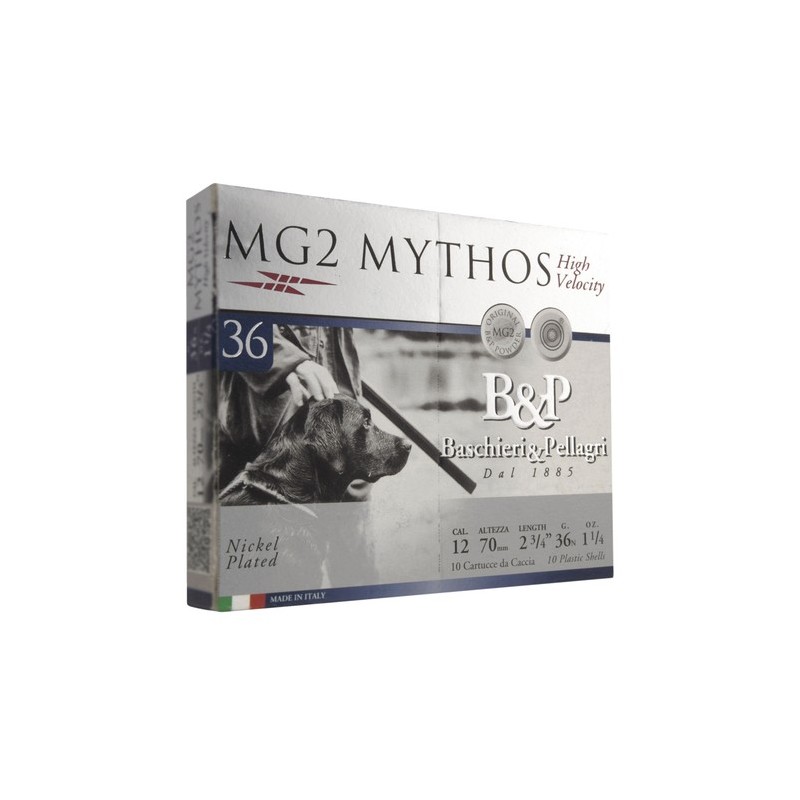 Cart. betp mg2 mythos 36 hv cal. 12 / 70 mm n° 7 36
