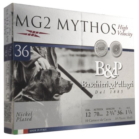 Cart. betp mg2 mythos 36 hv cal. 12 / 70 mm n° 7 36