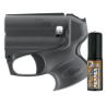 Pist pgs ii kit black p2p avec lampe 200 lumens integree et bombe au poivre 11ml