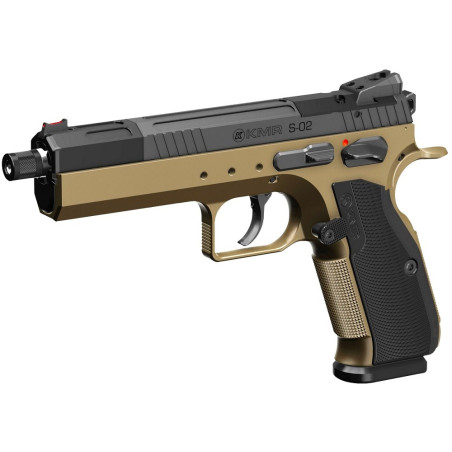 Pistolet KMR S-02 Cal.22LR Canon de 5.5" Optique Ready