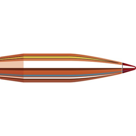 100 ogives hornady eld match cal.308 win 195 grs