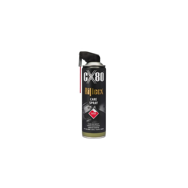Nettoyant spécial pour armes riflecx care spray téflon spray 500ml