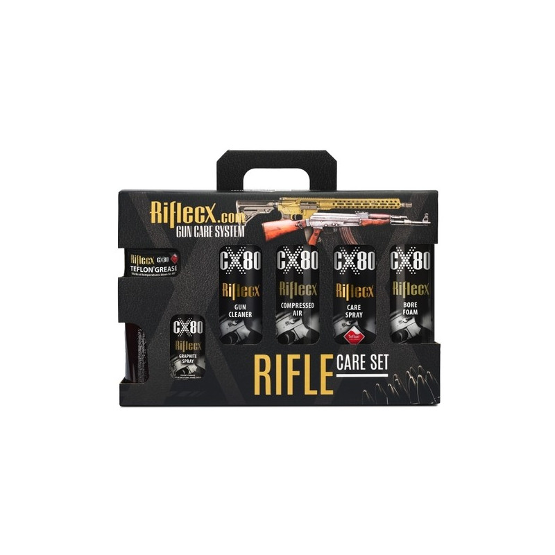 Kit entretien armes riflecx 9 produits
