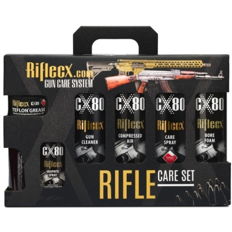 Kit entretien armes riflecx 9 produits