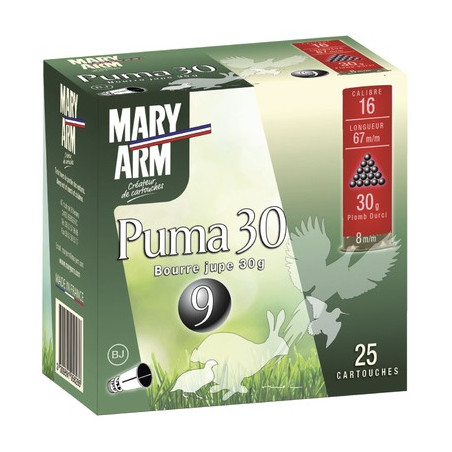 Carte mary arm puma 30 cal.16/67 n7,5
