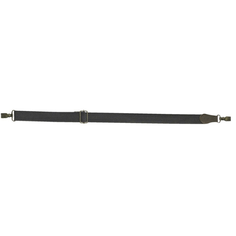 Bretelle elastiques vert attache mousqueton