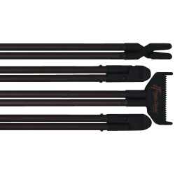 Canne de pirsch stable stick bush 2 pieds 83/162cm