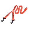 Laisse pisteurs nylon orange