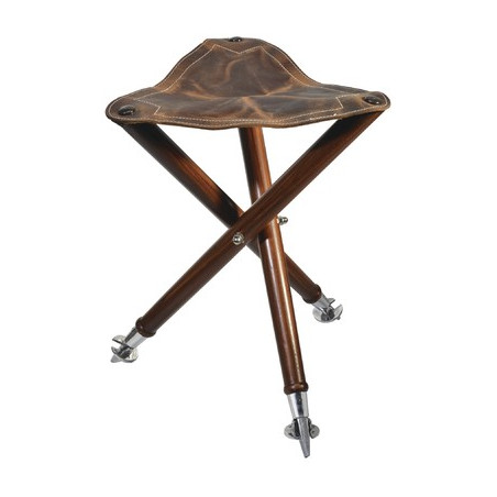 Trépied pisteurs en bois 75 cm pieds métal
