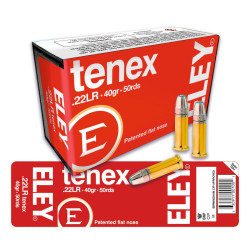 Munitions Eley Tenex Cal.22LR 40 Grs