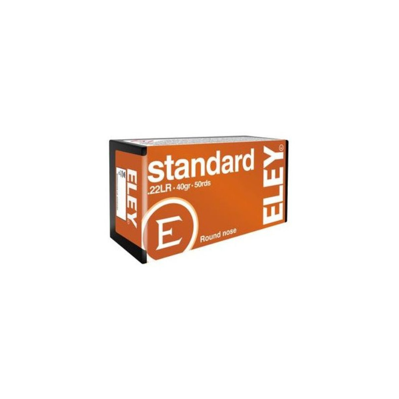 Munition Eley Standard Cal.22LR 40 Grs