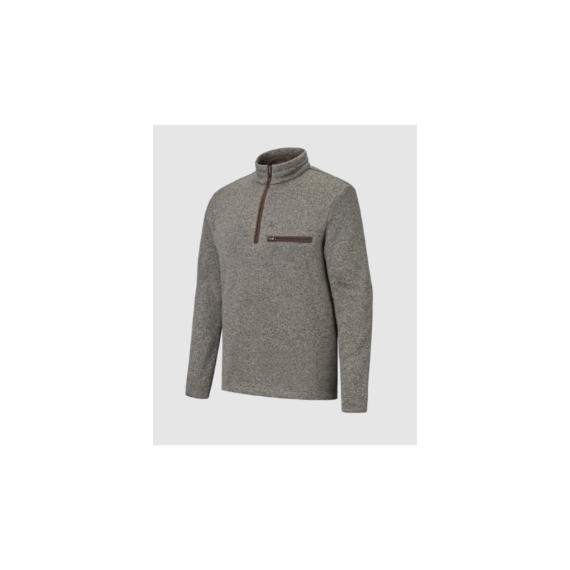 Pull polaire chinee marbois verney carron cendre taille l