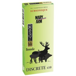 Cart. mary arm discrète - subsonique cal. 410 / 76