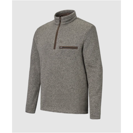 Pull polaire chinee marbois verney carron cendre taille 2xl