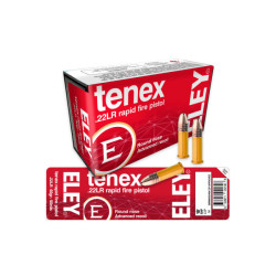 500 Munitions Eley Tenex Pistol Cal.22LR 40Grs