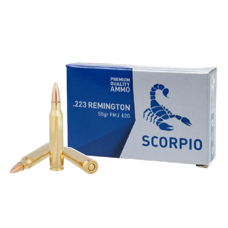 100 Munitions STV Cal.223 Rem 55 Grs