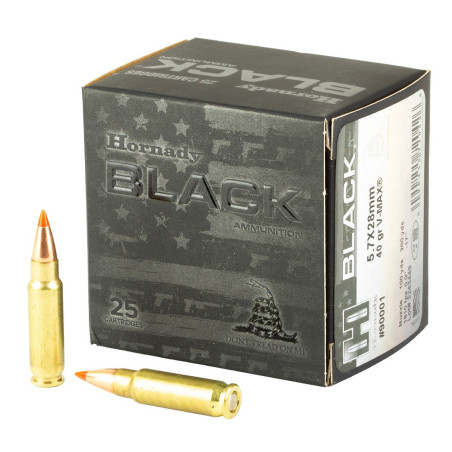 100 Munitions Hornady Cal.5.7x28 40 Grs