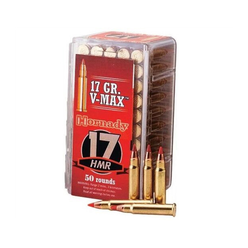 Munitions Hornady Cal.17 HMR V-Max