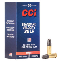 50 Cartouches CCI Standard Cal.22LR