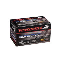 500 Cartouches Winchester Subsonic 42 Max Cal.22LR