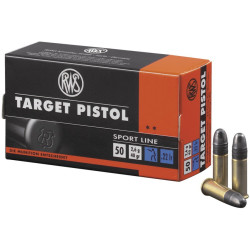 500 Cartouches RWS Sport Line Pistol Cal.22 LR