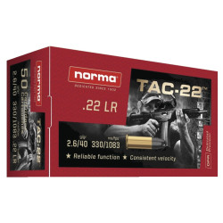 500 Munitions Norma Tac-22 Cal.22 LR