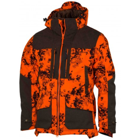 Veste somlys camouflage thermo-hunt orange taille m