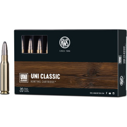 40 Cartouches RWS Uni Classic Cal.300 Win Mag 180 Grs 11.7 G