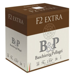 100 Cart. betp f2 extra 20 cal. 20 / 70 mm n° 6 28 g bj