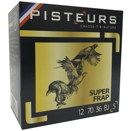 250 Cart. pisteurs super frap cal. 12 / 70 mm n° 6 36