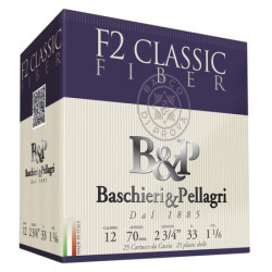100 Cart. betp f2 classic fiber 12 cal. 12 / 70 mm n° 4