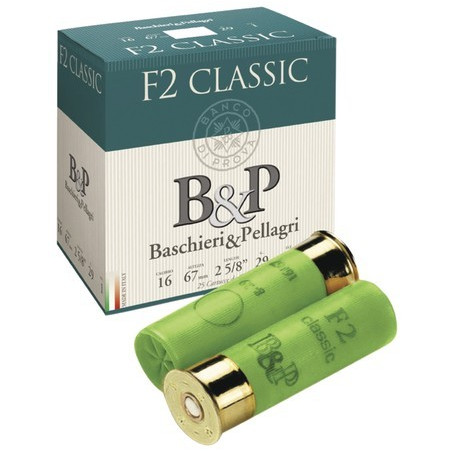 100 Cart. betp f2 classic 16 cal. 16 / 67 mm n° 4 29 g