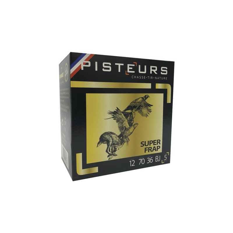 100 Cart. pisteurs super frap cal. 12 / 70 mm n° 7 36