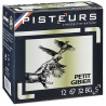 100 Cart. pisteurs petit gibier cal. 12 / 67 mm n° 7 3