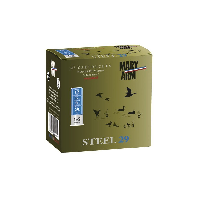 250 Cart acier mary arm steel 29 cal 12 n°7+8