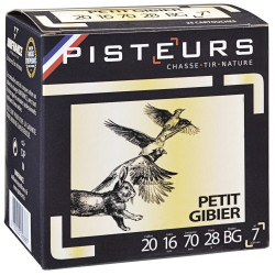 100 Cart pisteurs petit gibier cal 20 n°4